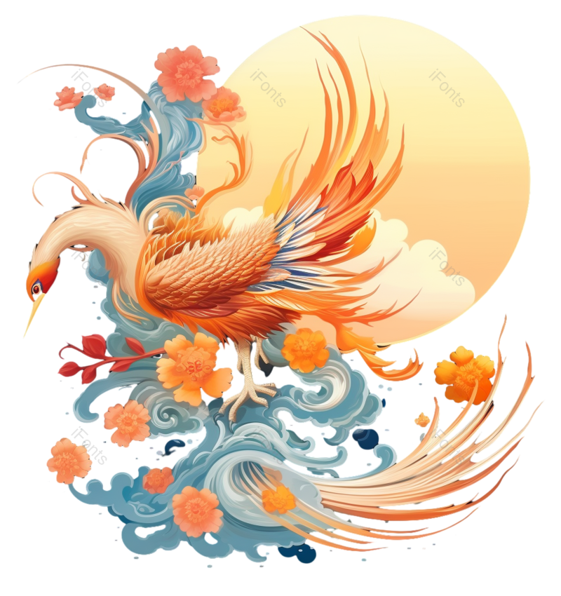 装饰图片,婚礼元素,牡丹PNG,插画免抠素材